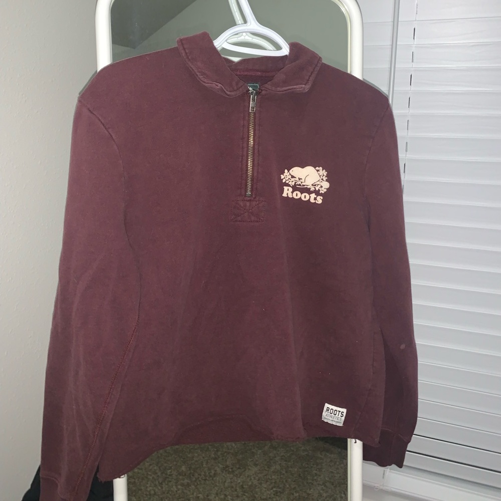 QUARTER ZIP ROOTS CREW